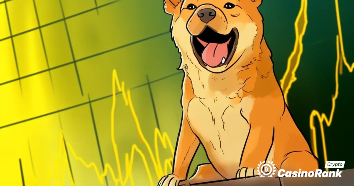Analitikas prognozuoja, kad „Dogecoin“ (DOGE) pasiruošęs reikšmingam judėjimui aukštyn