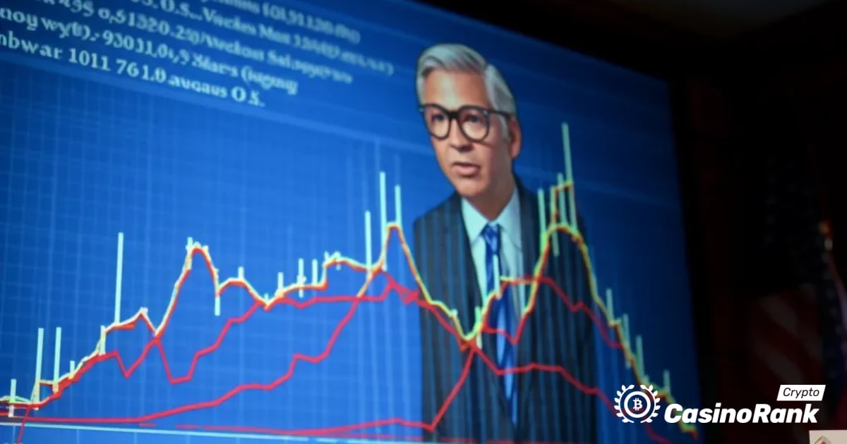 Numatyti Fed pirmininko Powello kalbą: poveikis Bitcoin ir akcijų kainoms