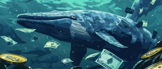 Ethereum banginis kaupia ETH ir skolinasi milijonus iki vieno mėnesio aukščio