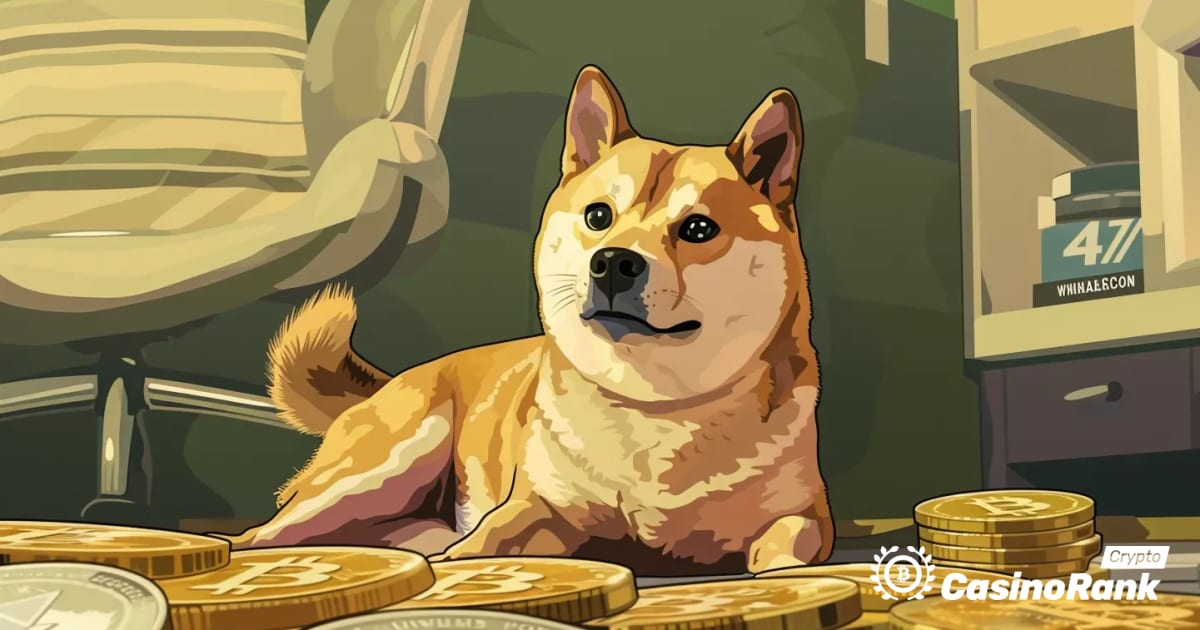 Reikšmingas 20,67 mln. USD Dogecoin pervedimas skatina rinkos spekuliacijas ir optimizmą